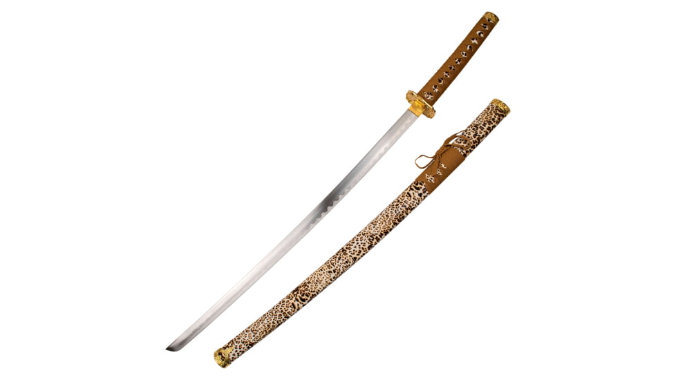 Master Cutlery Samurai Sword, 37 in, Brown, SW-81PA