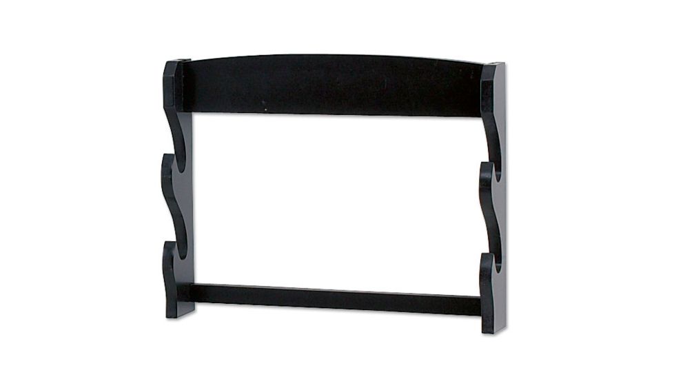 Master Cutlery Sword Stand 2-Tiers Wall Mount Sword Stand, Black WS-2WH