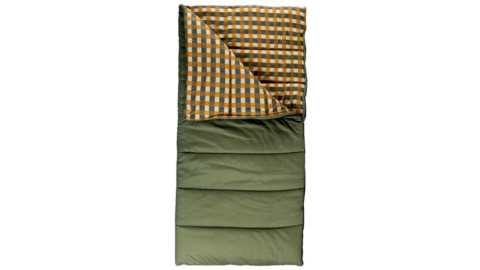Master Sportsman Pendleton 5, 15-25 Degree Oversized Sleeping Bag, Olive, 39In X 80In, 3BF2501ZOL