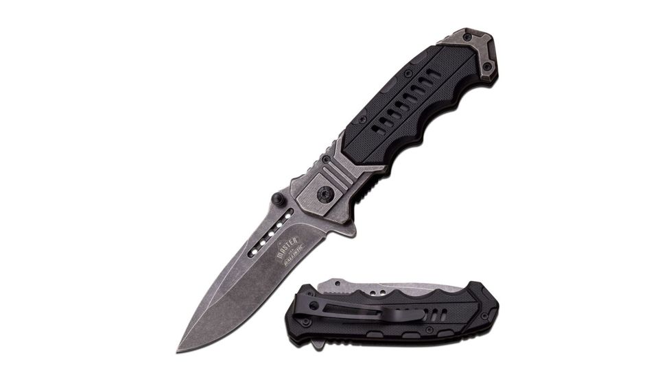 Master USA Folding Blade, 3.3in, Stainless Steel Blade, Handle MU-A041SB