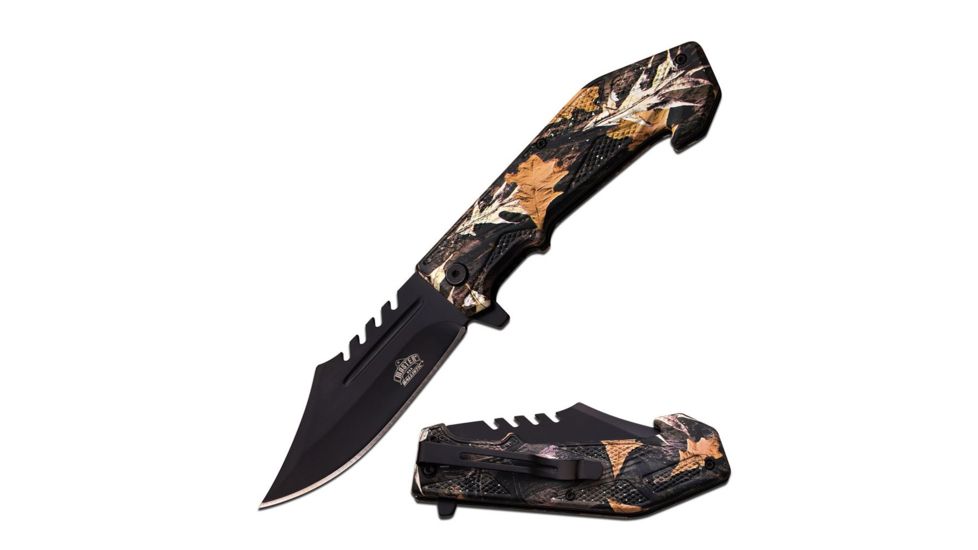 Master USA Folding Blade, 3.75in, Stainless Steel Blade, Handle MU-A042BC