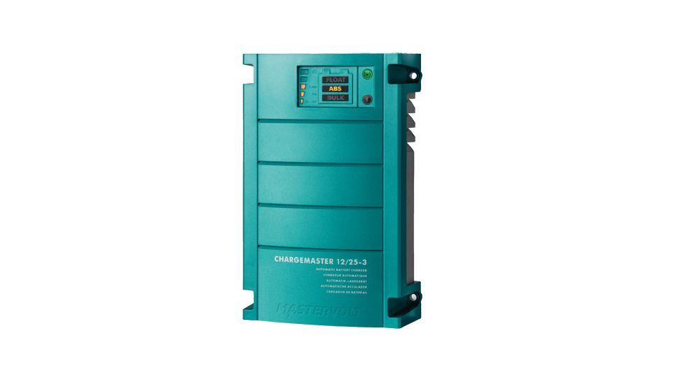 MasterVolt Battery Charger, ChargeMaster 12V 25A, 3 Bank, New Condition MV-44010250