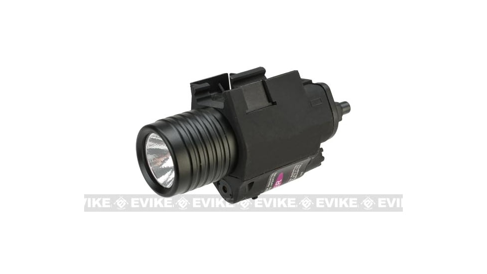Matrix M6 Tactical Laser/Flashlight Combo w/Remote Pressure Switch, Black, 30895