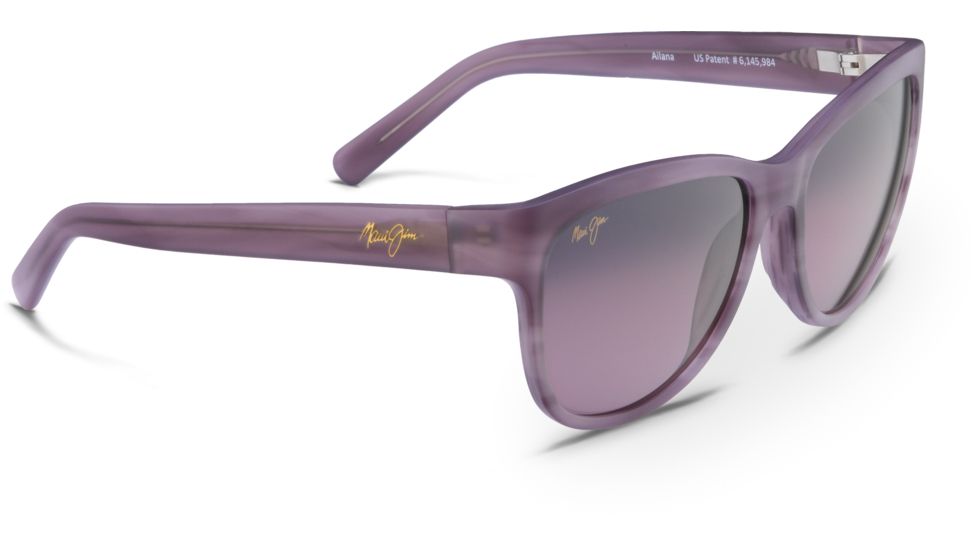 Maui Jim Ailana Sunglasses, Matte Mauve, Maui Rose Lenses, Matte Mauve RS273-13M