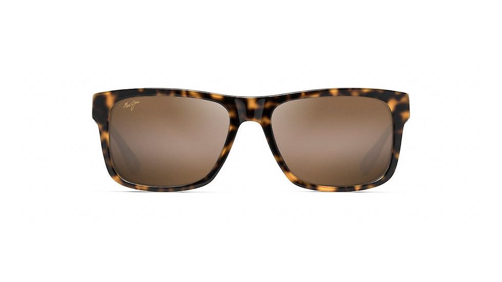 Maui Jim Chee Hoo! Polarized Classic  Sunglasses,Tortoise with White and Blue,HCL Bronze Lens H765-57