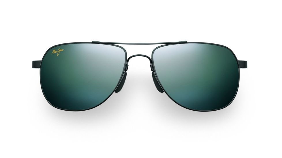 Maui Jim Guardrails Sunglasses w/ Gunmetal w/ Black Tips Frame and Neutral Grey Lenses - 327-02