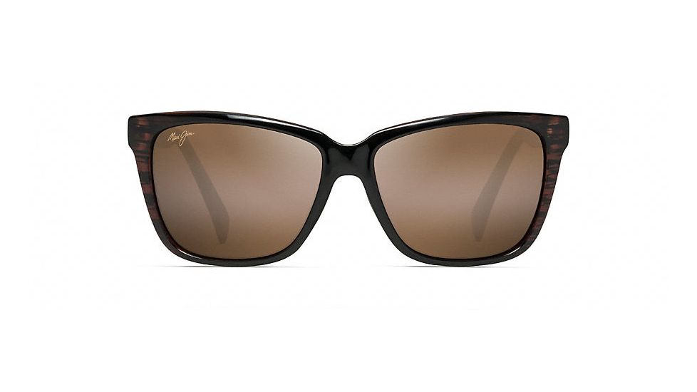 Maui Jim Jacaranda Fashion  Sunglasses,Brown Stripe,HCL Bronze Lens H763-26S