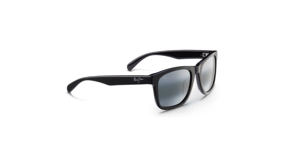 Maui Jim Legends Sunglasses - Gloss Black Frame and Neutral Grey Lens 293-02