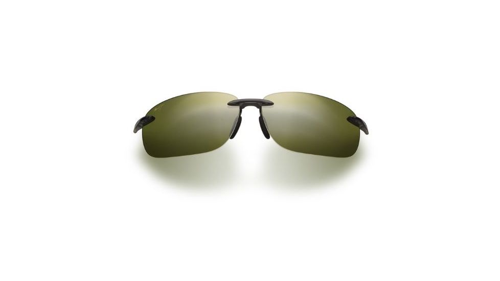 Maui Jim Olowalu Sunglasses, Grey and Gunmetal Frame, High Transmission Lenses HT526-11