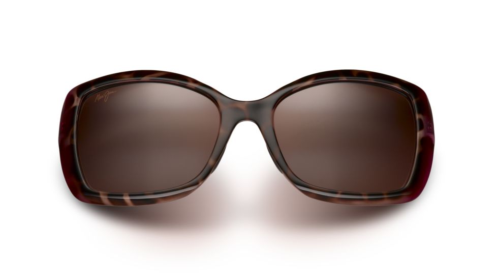 Maui Jim Orchid Sunglasses, Tortoise with Raspberry Frame, Maui Rose Lens, Polarized, R735-12B