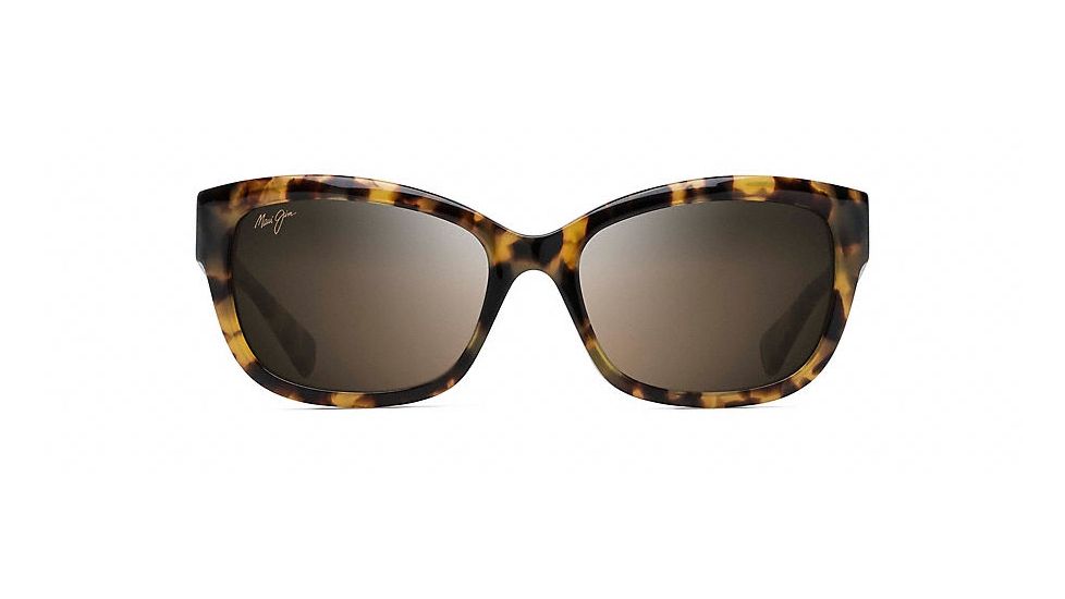 Maui Jim Plumeria Polarized Cat Eye  Sunglasses,Tokyo Tortoise,HCL Bronze Lens HS768-10L