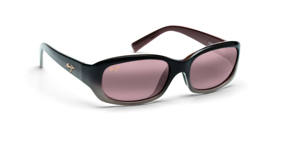 Maui Jim Punchbowl Sunglasses w/ Chocolate Fade Frame and Maui Rose Lenses - R219-01