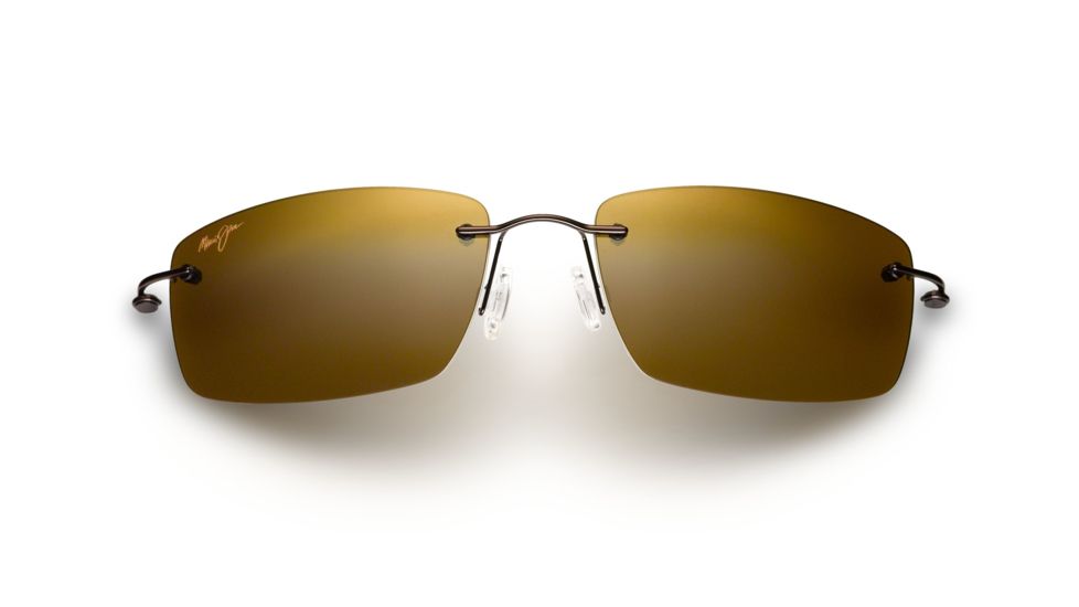 Maui Jim Sandhill Sunglasses, Maui HT, Dark Gunmetal with Smoke Sleeve HT715-02D