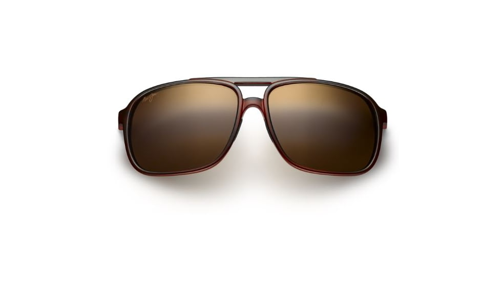 Maui Jim Silversword Sunglasses, HCL Bronze, Brown with Iridescent Aqua H701-56