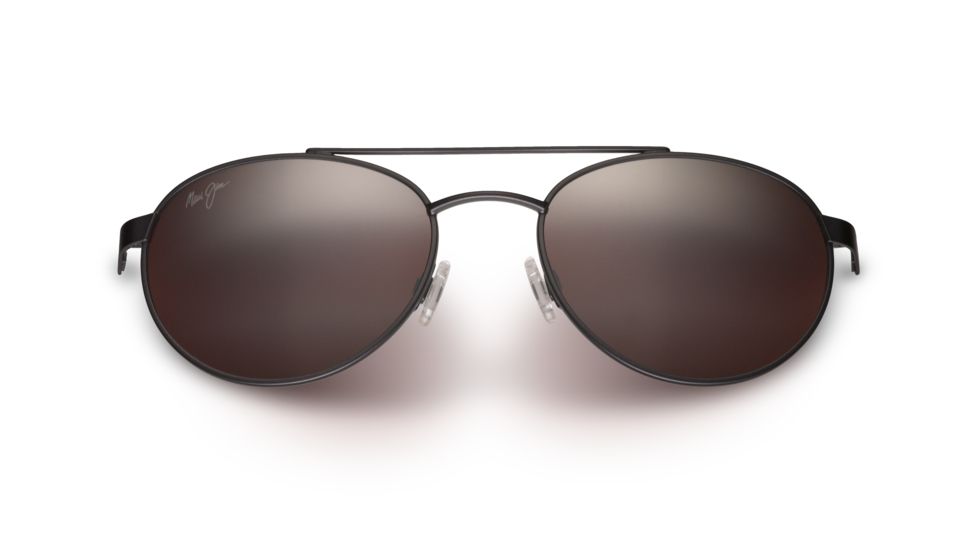 Maui Jim Upcountry Sunglasses, Satin Dark Gunmetal Frame, Maui Rose Lens, Polarized, R727-02S