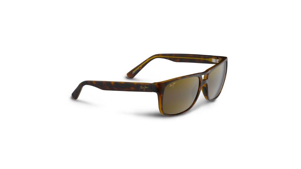 Maui Jim Waterways Sunglasses, Matte Tortoise, HCL Bronze Lenses, Matte Tortoise HS267-10M