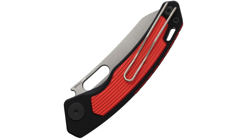 Maxace Black Mirror S Linerlock Red, MAXMM522B