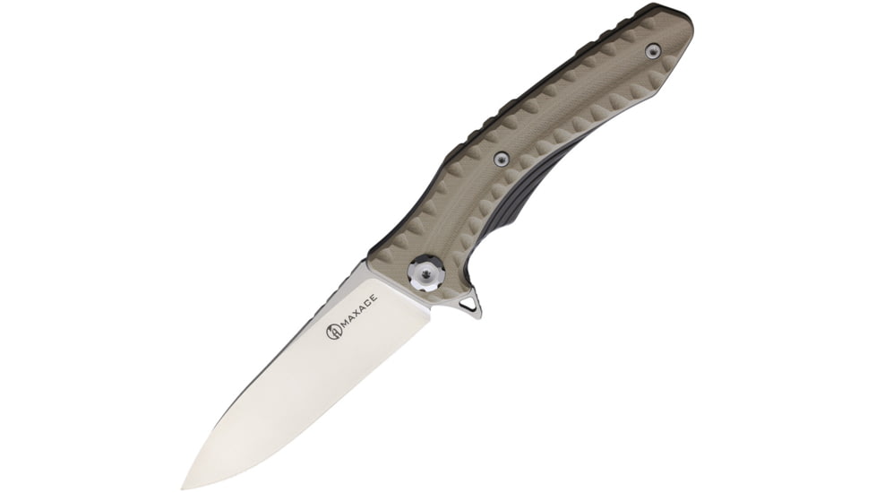 Maxace Zealot Linerlock Tan