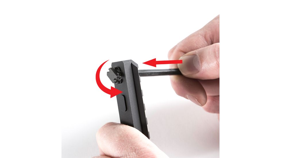 Maxim Defense Industries M-RAX - M-Slot Picatinny Rail, Black, 2 - M-Slot, 3.145in, 1.54oz, MXM-47586, EDEMO1