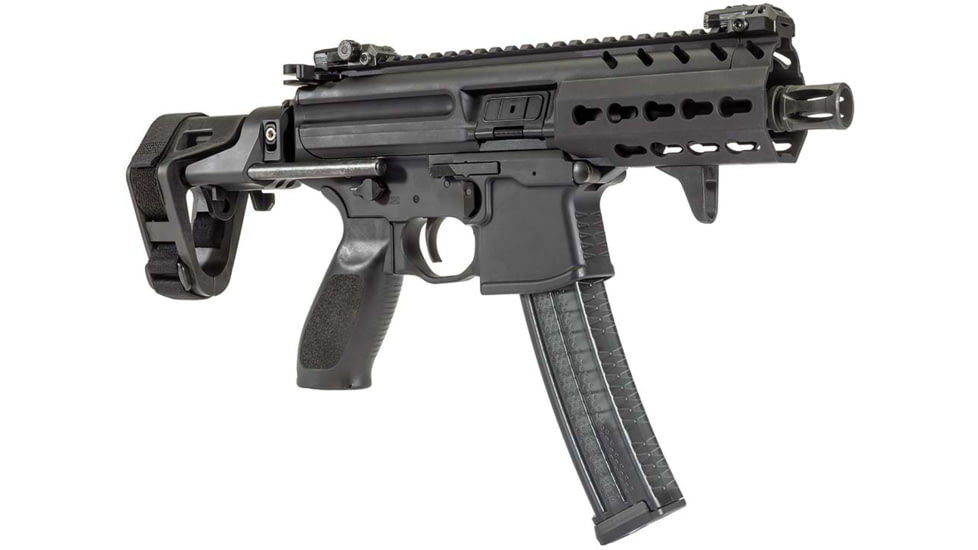Maxim Defense Industries SCW Wide Brace Picatinny Pistol Rail, Black, MXM-48038