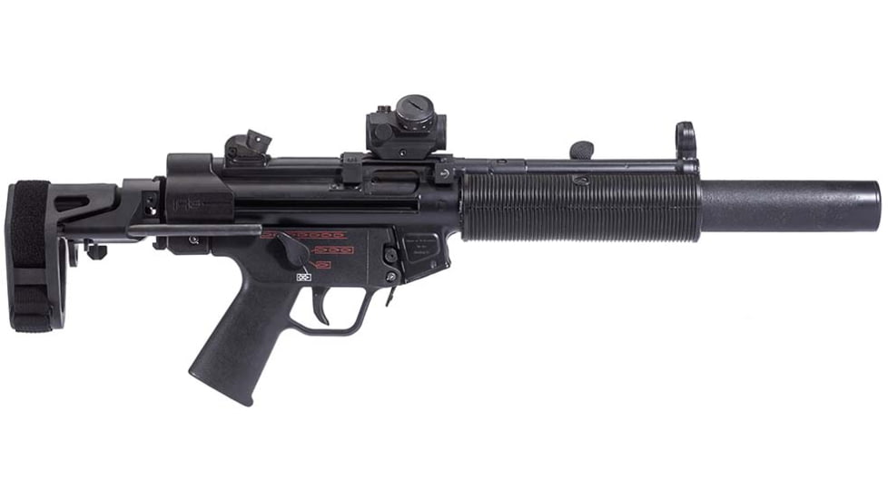 Maxim Defense Industries SCW Wide Brace Picatinny Pistol Rail, Black, MXM-48038