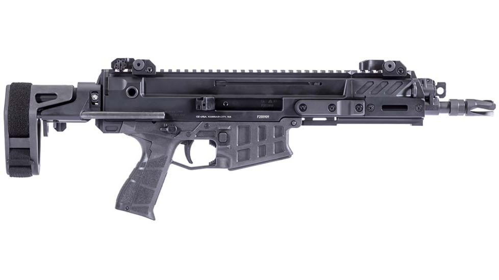 Maxim Defense Industries SCW Wide Brace Picatinny Pistol Rail, Black, MXM-48038