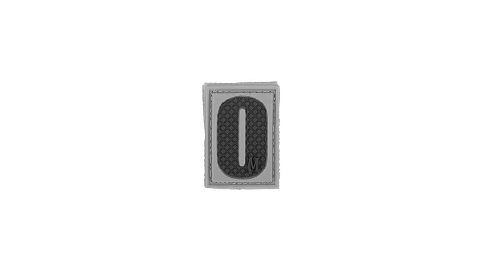 Maxpedition Number 0 Morale Patch, SWAT, 0.84in x 1.18in NUM0S