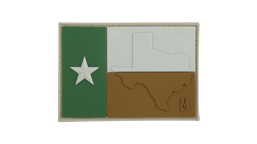 Maxpedition Texas Flag Patch, Arid, 3in x 2.1in TEXFA