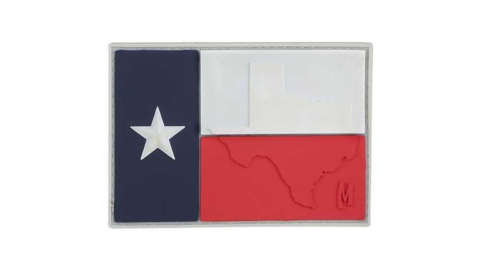 Maxpedition Texas Flag Patch, Full Color, 3in x 2.1in TEXFC