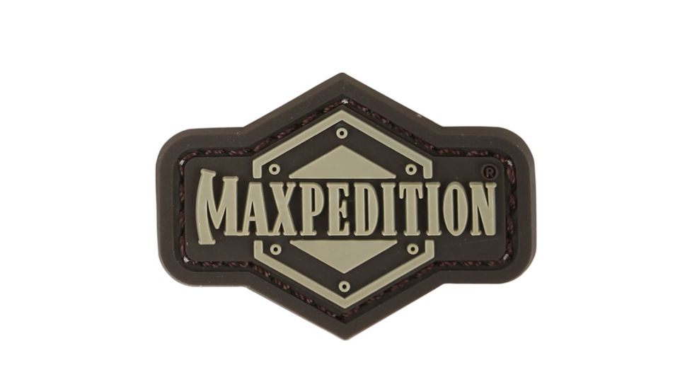 Maxpedition 1in Logo Morale Patch,Arid INGLA
