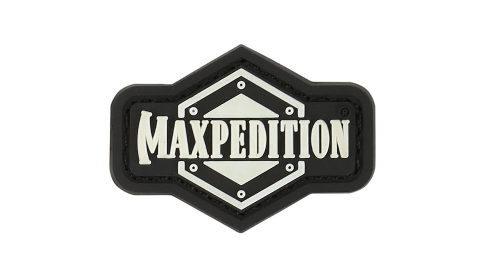 Maxpedition 1in Logo Morale Patch,Glow INGLZ