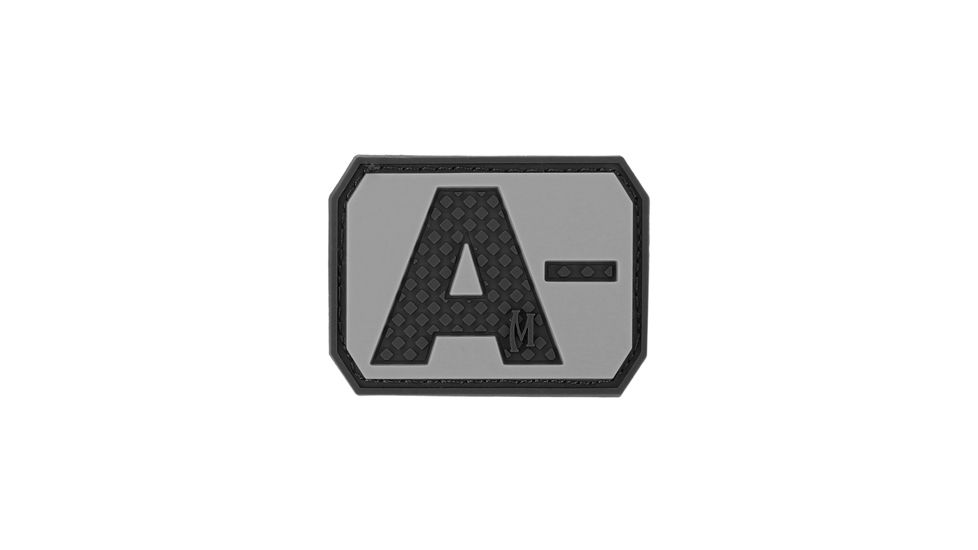 Maxpedition A- NEG Blood Type Patch, SWAT BTANS
