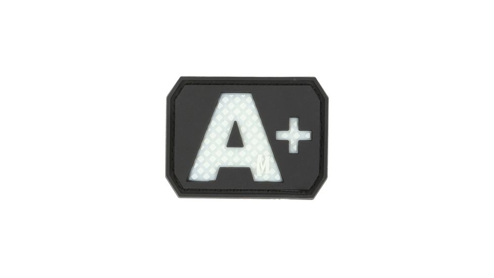 Maxpedition A+ POS Blood Type Patch, Glow BTAPZ