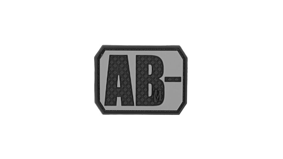 Maxpedition AB- NEG Blood Type Patch, SWAT BTABNS