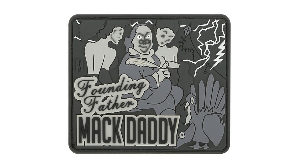 Maxpedition Ben Franklin Mack Patch, SWAT MACKS
