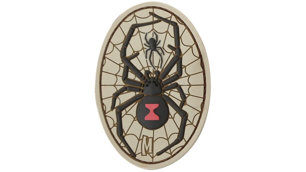 Maxpedition Black Widow Morale Patch,Arid BKWDA