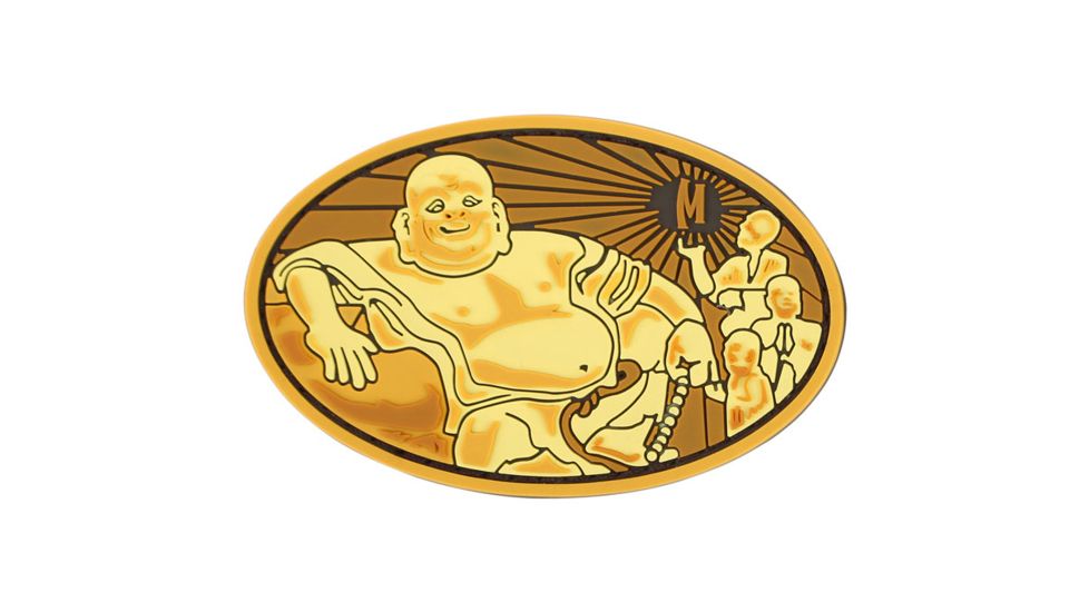 Maxpedition Buddha Laughing Morale Patch,Full Color BUDDC