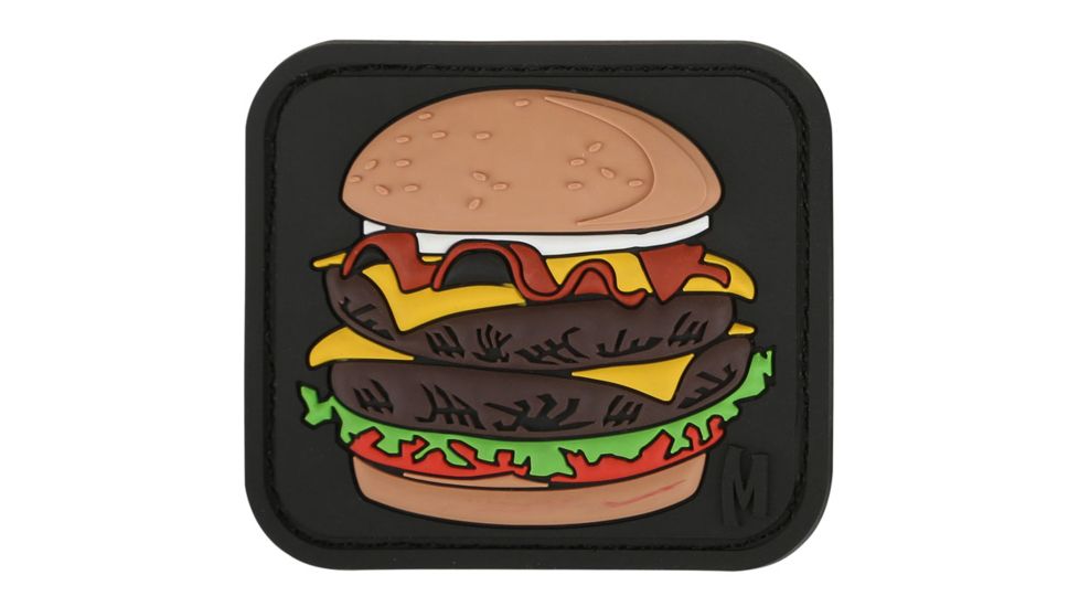 Maxpedition Burger Morale Patch,Full Color BURGC