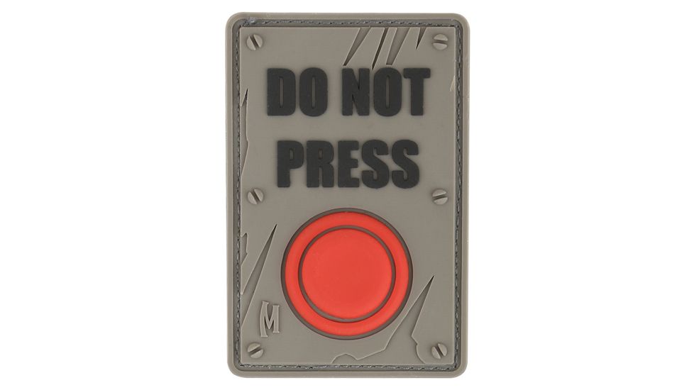Maxpedition Do Not Press Patch, SWAT DONPS