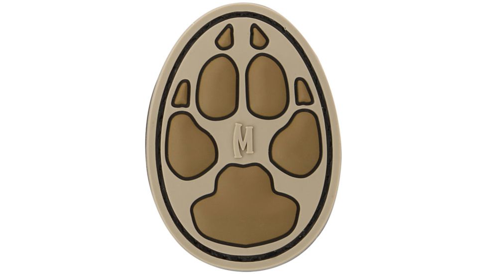 Maxpedition Dog Track 2in Morale Patch,Arid DOG2A