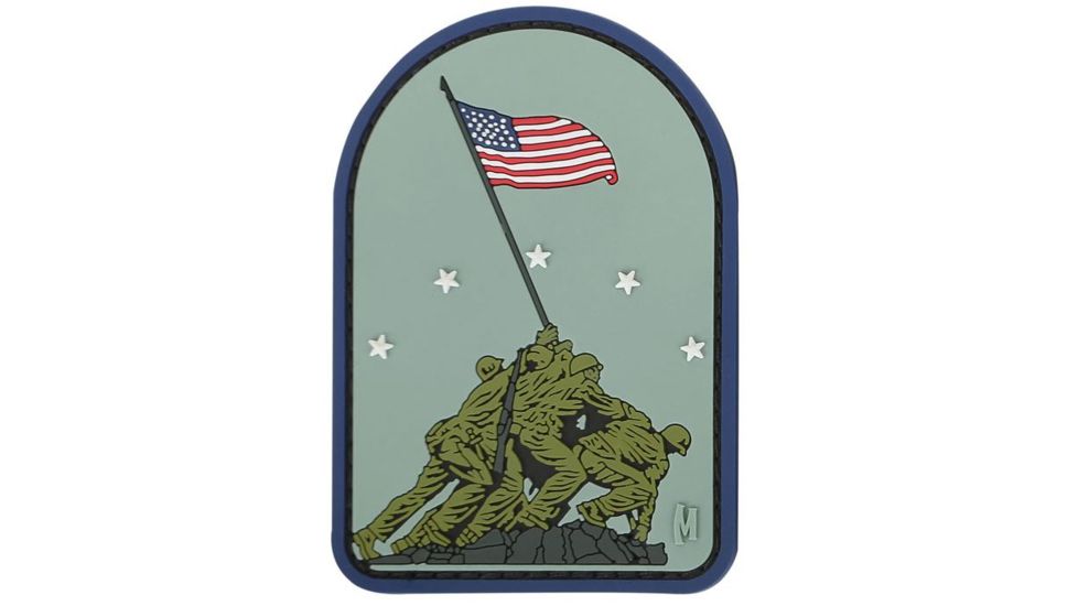 Maxpedition IWO Jima Morale Patch,2.1x3.0in,Full Color IWJMC