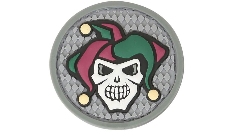 Maxpedition Jester Skull Morale Patch,1.7x1.7in,Full Color JESTC