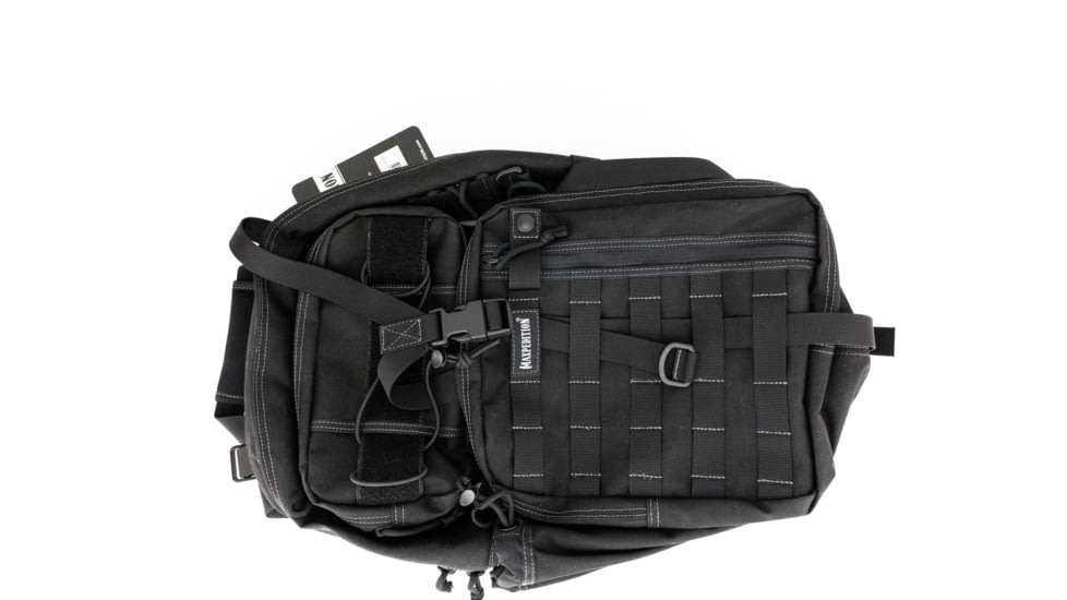 Maxpedition Kodiak Gearslinger Backpack w/ PALS, Shoulder Strap - Black 0432B
