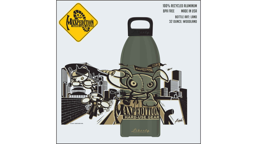 Maxpedition lb32Landy 32oz Water Bottle Land Yellow 
