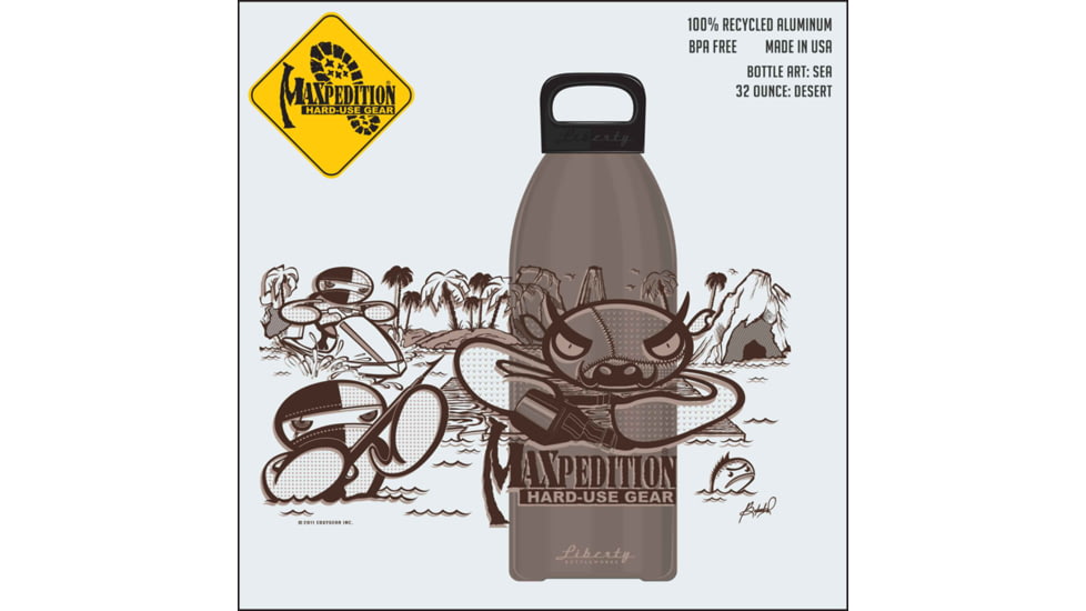 Maxpedition lb32Seay 32oz Water Bottle Sea Yellow