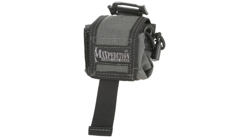 Maxpedition Mini RollyPoly Small Folding Utility Pouch - Wolf Gray 0207W