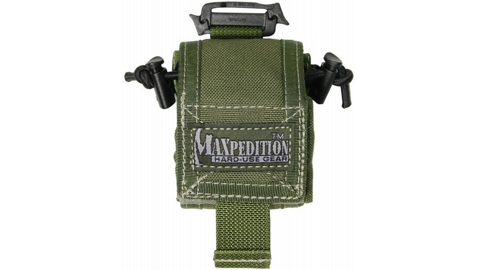 Maxpedition Mini RollyPoly Small Folding Utility Pouch - OD Green 0207G