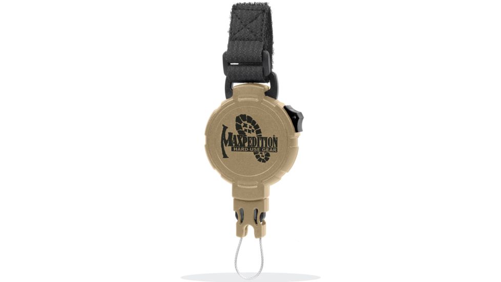 Maxpedition Tactical Gear Retractor Strap, Khaki, Large RL2K