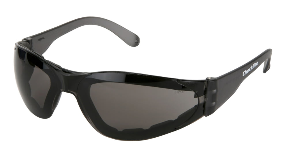 MCR Safety Checklite CL3 Series Safety Glasses, Anti-Fog Lens, Closed Cell Foam Lined, Excellent Orbital Seal and Fit, Gray, One Size, CL312AF