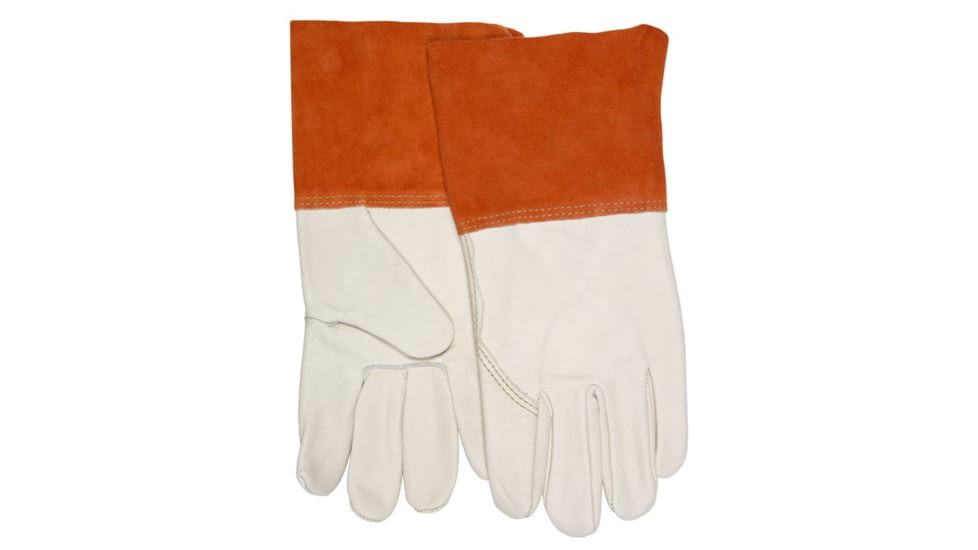 MCR Safety Econ Grain Cow MIG/TIG Welding Work Gloves - Men's, Large, 4950LB